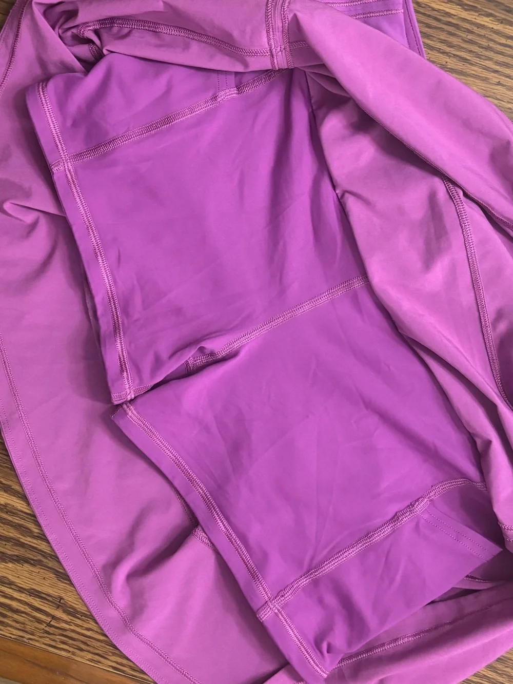 Lululemon Pace Rival Skirt Long Vivid Plum Size 8 Skort